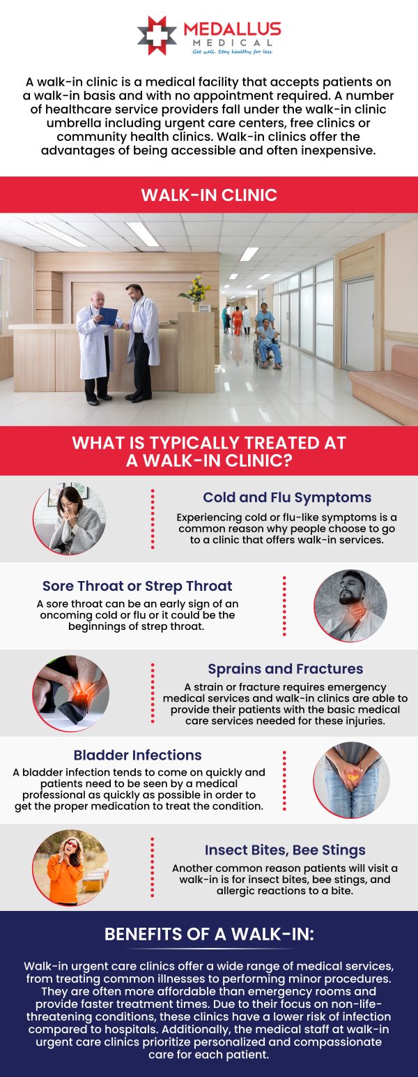 When you need immediate medical attention for a non-life-threatening condition, our walk-in urgent care clinic is here to help. At Medallus Urgent Care, our team of experienced providers is dedicated to offering efficient, compassionate, and high-quality care without the need for an appointment. For more information please contact us or see our business hours online. We are conveniently located at 2705 Sunset Dr Mandan, North Dakota 58554. When you need immediate medical attention for a non-life-threatening condition, our walk-in urgent care clinic is here to help. At Medallus Urgent Care, our team of experienced providers is dedicated to offering efficient, compassionate, and high-quality care without the need for an appointment. For more information please contact us or see our business hours online. We are conveniently located at 2705 Sunset Dr Mandan, North Dakota 58554.
